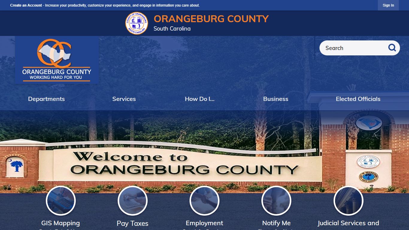 Orangeburg County, SC | Official Website